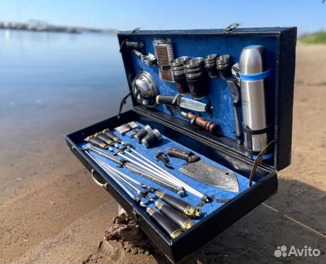 Шашлычный набор в кейсах/ чехлах