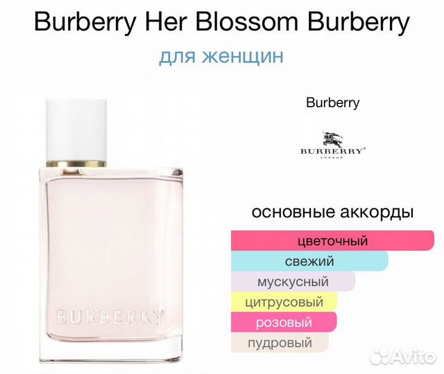 Burberry Her Blossom парфюм женский духи