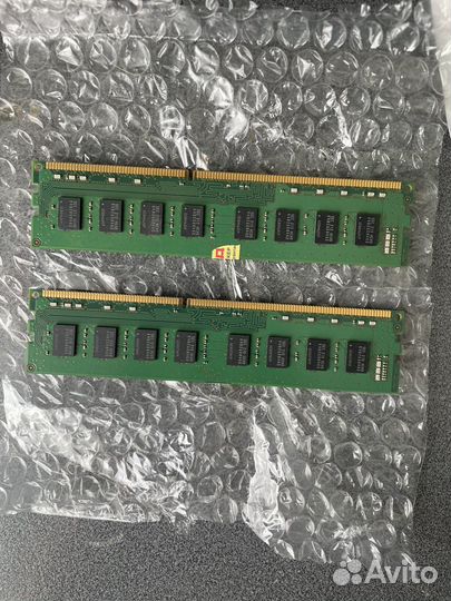 Оперативная память ddr3 2х4 gb samsung