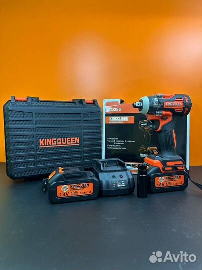 Гайковерт kingqueen АКБ, 1/2, 320N/m