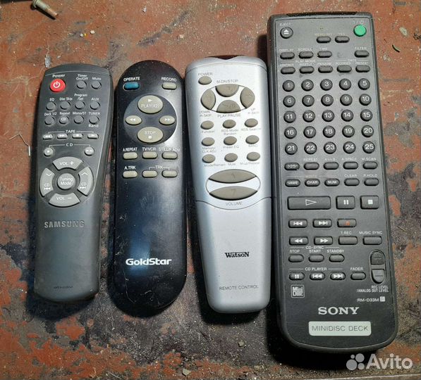 Пульты ду от различной аппаратуры