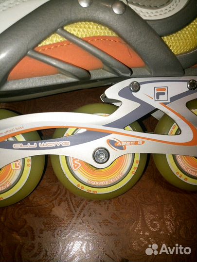 Роликовые коньки женские Fila, размер 39