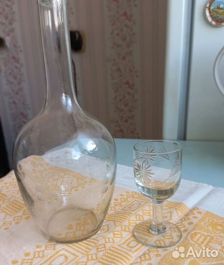 Штофы и графины СССР