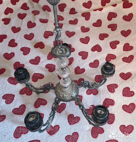 Люстра СССР раскошная