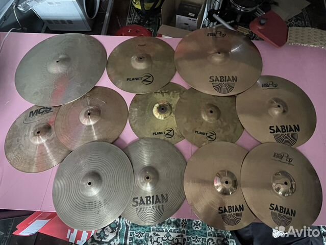 Тарелки Zildjian, Meinl и Sabian купить в Москве | Хобби и отдых | Авито