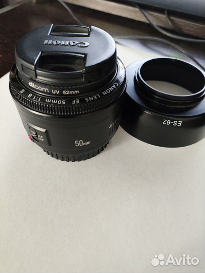 Объектив canon EF 50mm 1 8