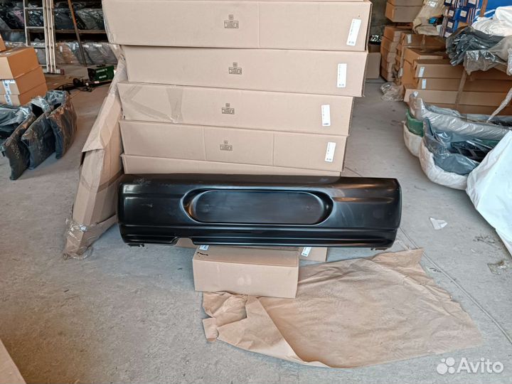 Задний бампер ваз 2110 неокрашенный