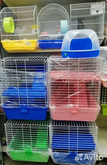 Клетки для птиц и грызунов