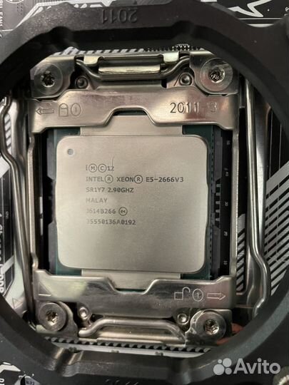 Jingsha x99 e8i+ 32Gb+ zeon 2666v3