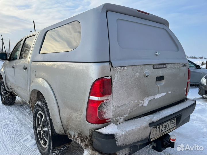 Кунг дляToyota Hilux Vigo 2007-2015