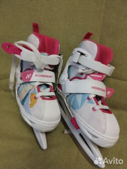 Коньки детские раздвижные