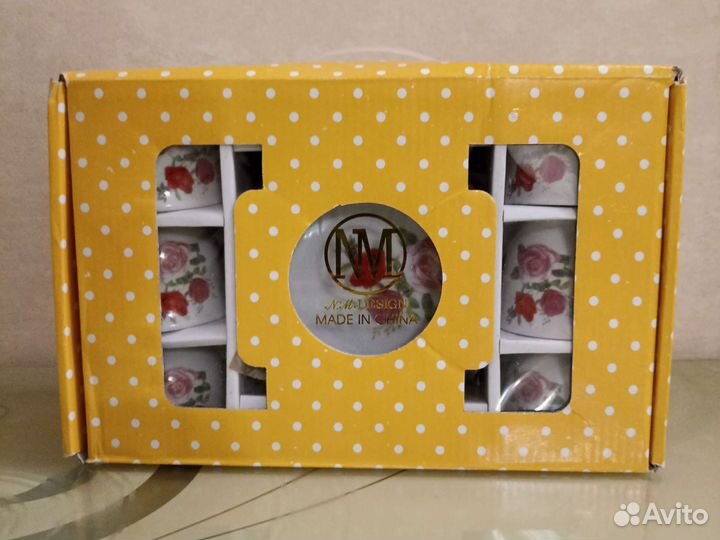 Новый кофейный набор на 6 персон