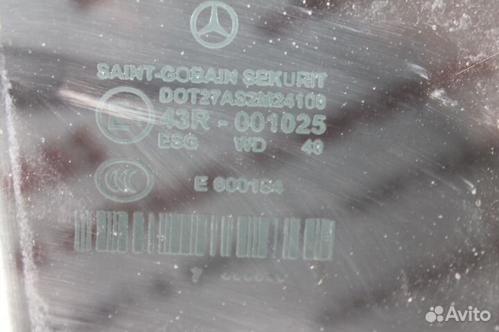 Стекло зад прав W211 Mercedes