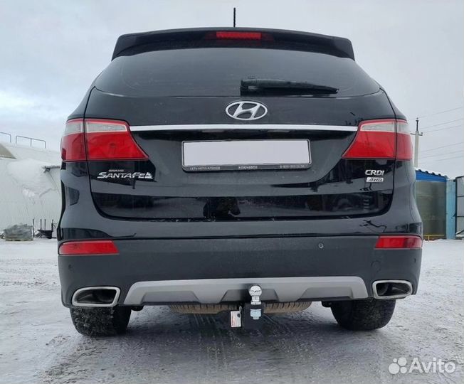 Заводские фаркопы на Hyundai Santa Fe всех поколен