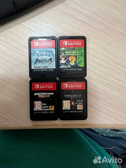 Игровые картриджи для Nintendo Switch