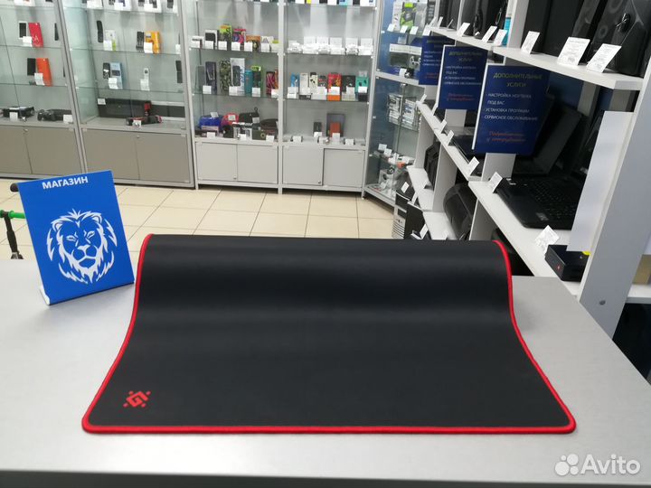 Большой игровой коврик Defender новый