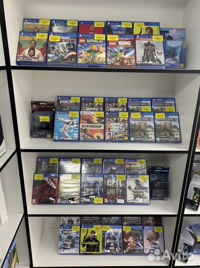 Игры для PS4 бу