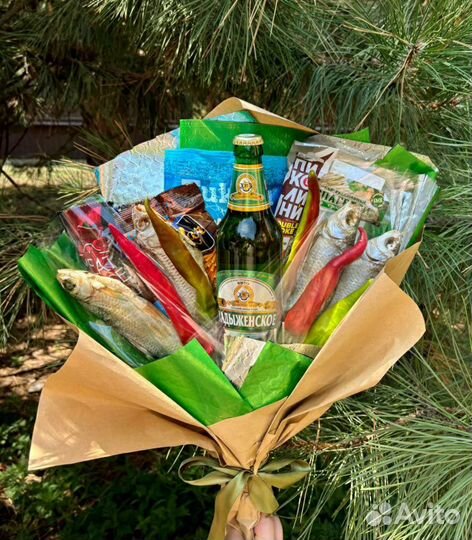 Мужской букет на праздник