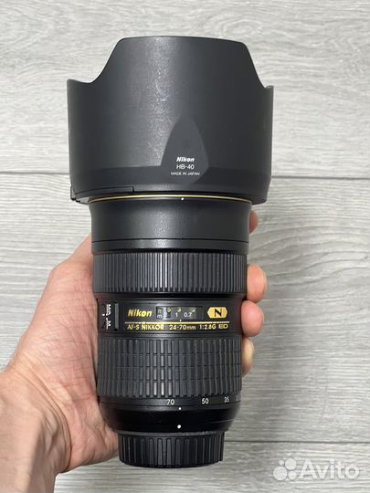 Объектив nikon 24 70 2.8