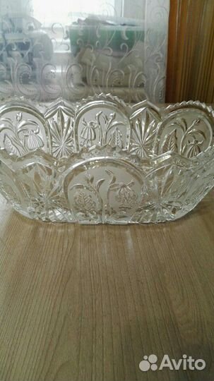 Хрустальная салатница