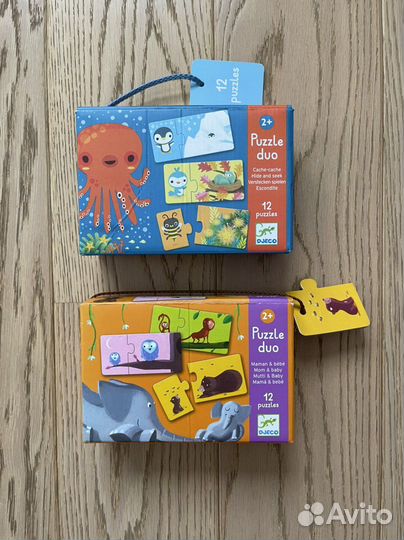 Пазлы Djeco, 2+