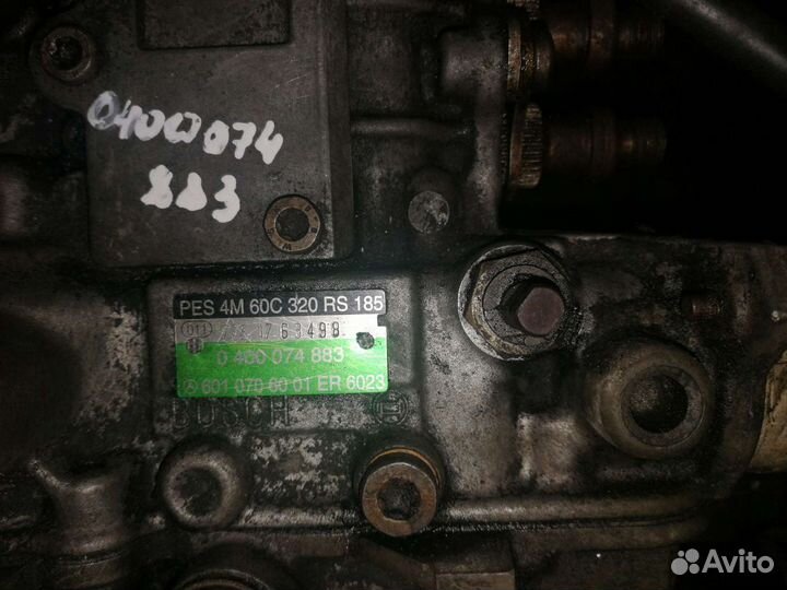 Тнвд Мерседес Вито / Mercedes Vito 2,3 turbodisel