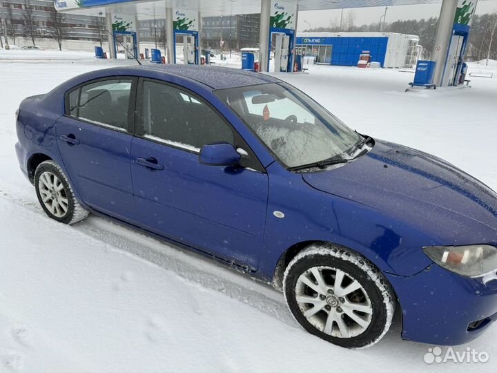 Mazda 3 1.6 МТ, 2007, 221 000 км