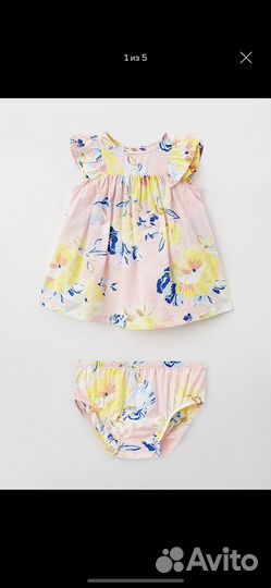 Комплекты летние для девочки 2 шт Carters