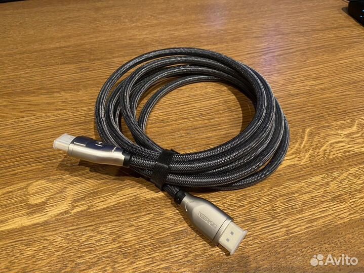 Ugreen кабель displayport 1.4, 8k, 3m