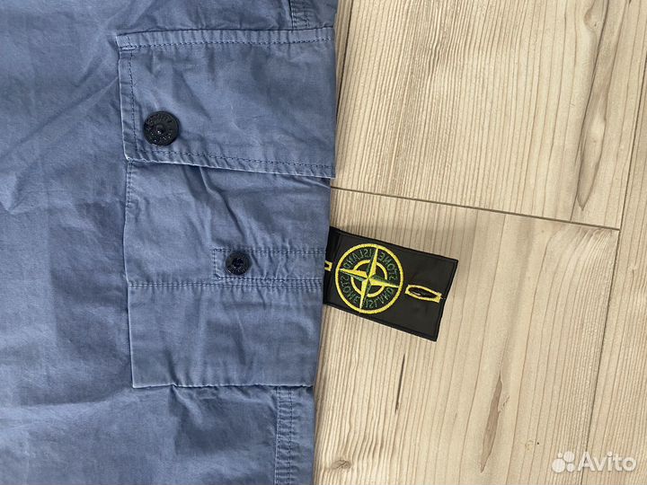 Штаны карго Stone island синие