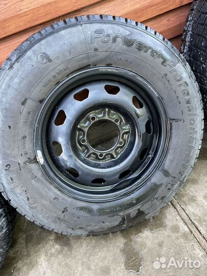 Колеса в сборе r16 зимние