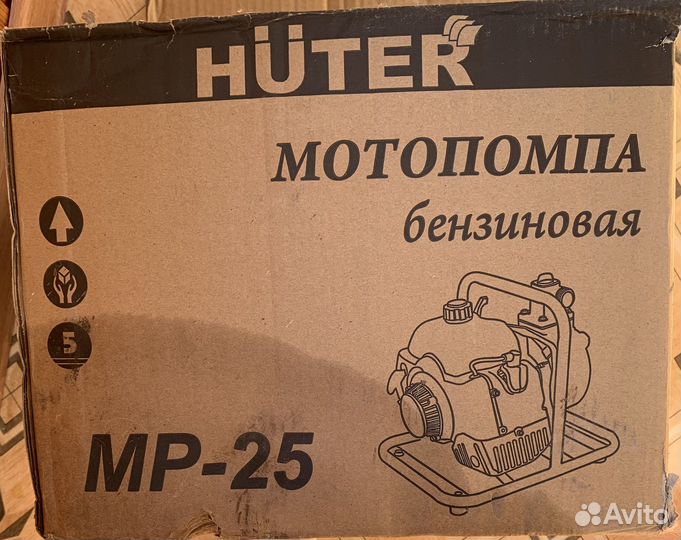 Мотопомпа двухтактная