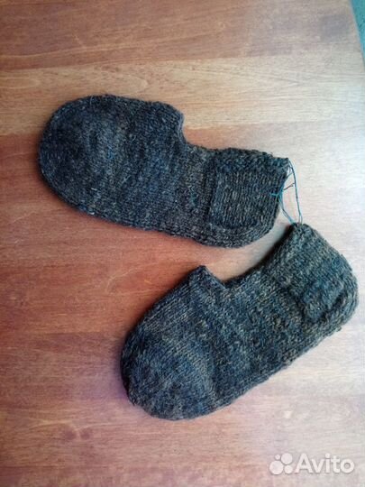 Носки вязаные шерстяные новые