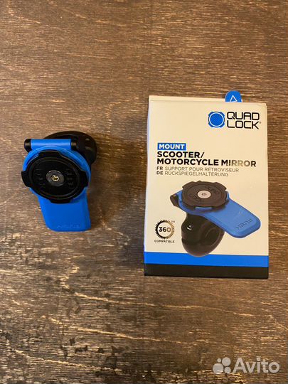 Крепление на зеркало мотоцикла Quad Lock Mirror