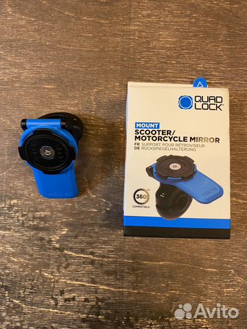 Крепление на зеркало мотоцикла Quad Lock Mirror