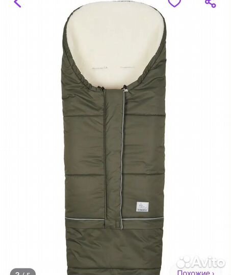 Зимний конверт в коляску