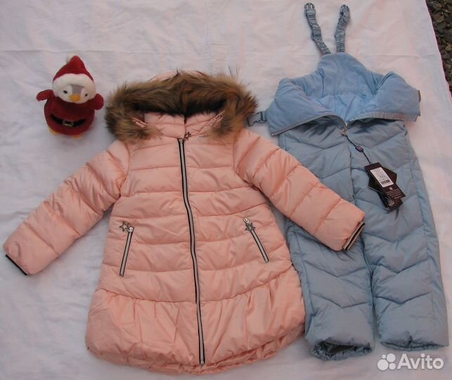 Новый теплый зимний брендовый костюм до -30