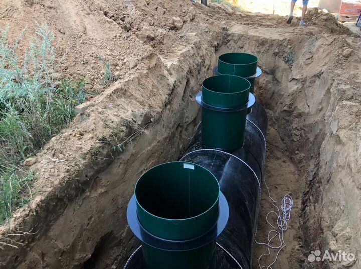 Установка септика Евролос эко 6. Для 6 человек