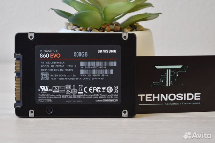 SSD Samsung 860 EVO, 500gb