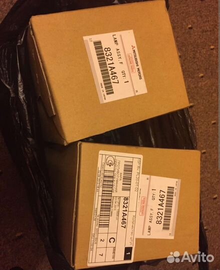 Птф мицубиси asx оригинал туманки асх