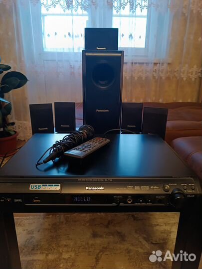 Домашний кинотеатр 5.1 panasonic с караоке