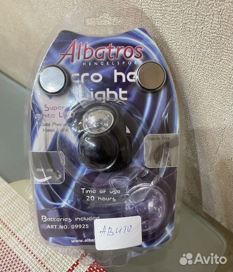 Налобный фонарь Albatros Micro