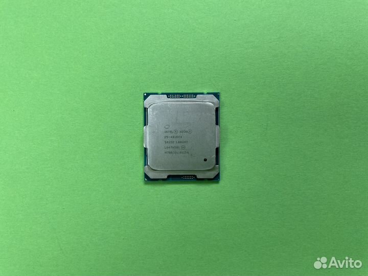 CPU Xeon e5 4610 v4 10 ядер 1.8 ггц, 20 потоков
