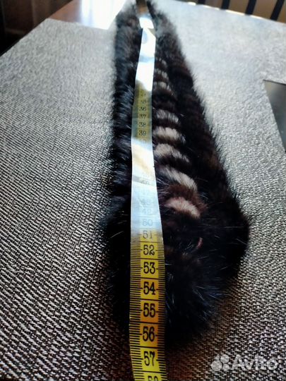 Норковая повязка на голову