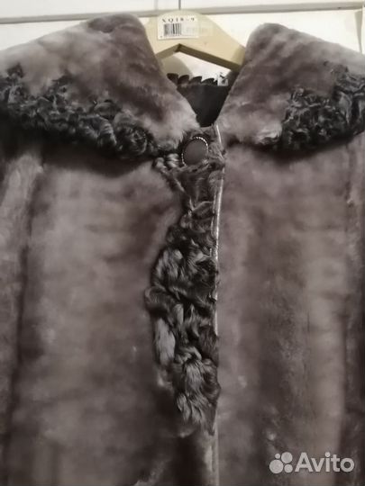 Шуба новая мутон размер 46