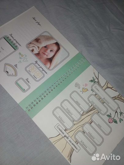 Первый альбом малыша