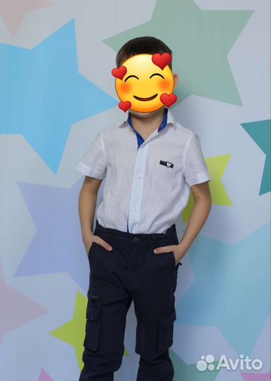 Рубашки белые