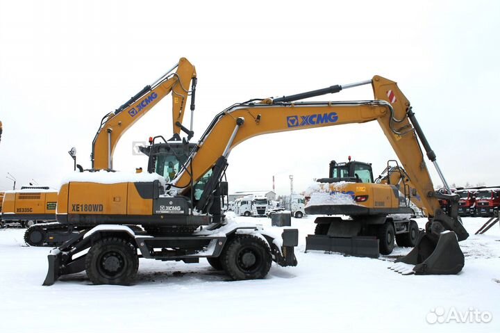 Колёсный экскаватор XCMG XE180WD, 2024
