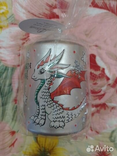 Свеча новогодняя Дракон