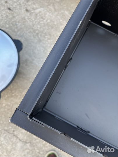 Мангал с полкой 2 мм разборный